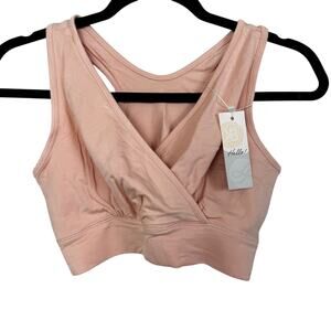 Kindred Bravely Pink Crossover Bra